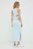 Сукня R?sum? maxi облягаюча колір блакитний