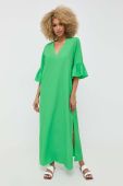 Сукня Notes du Nord Carrie колір зелений maxi oversize