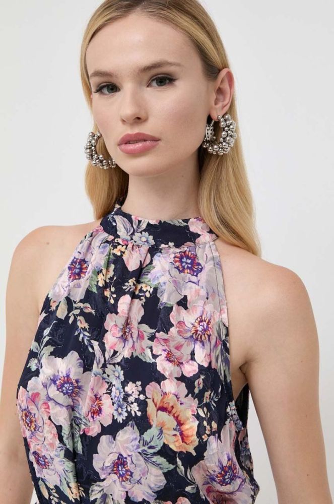 Сукня Guess maxi oversize колір темно-синій (3451207) фото 5