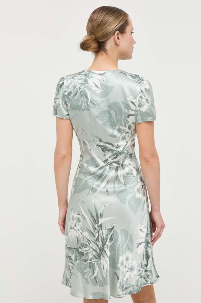 Сукня Guess колір зелений mini розкльошена (3333001) фото 3