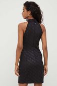 Сукня Guess колір чорний mini облягаюча (3373257)