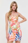 Сукня Guess mini облягаюча колір барвистий (3455015)