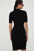 Сукня Guess колір чорний mini облягаюча (3410192)