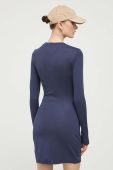 Сукня Tommy Jeans колір синій mini облягаюча (3376916)