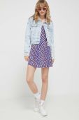 Сукня Tommy Jeans колір синій mini розкльошена (3375322)