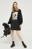 Сукня Tommy Jeans колір чорний mini oversize (3325327)