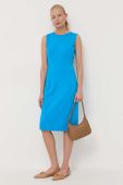 Сукня BOSS mini облягаюча колір блакитний (3395098)