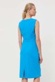 Сукня BOSS mini облягаюча колір блакитний (3395098)