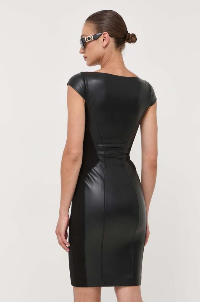 Сукня Marciano Guess колір чорний midi облягаюча фото 3