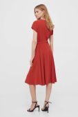 Сукня Lauren Ralph Lauren колір червоний mini розкльошена (3316736)