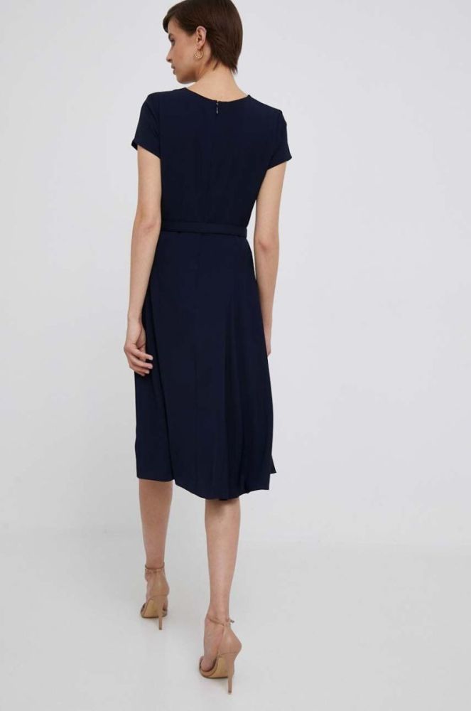 Сукня Lauren Ralph Lauren колір синій mini розкльошена (3316720) фото 3