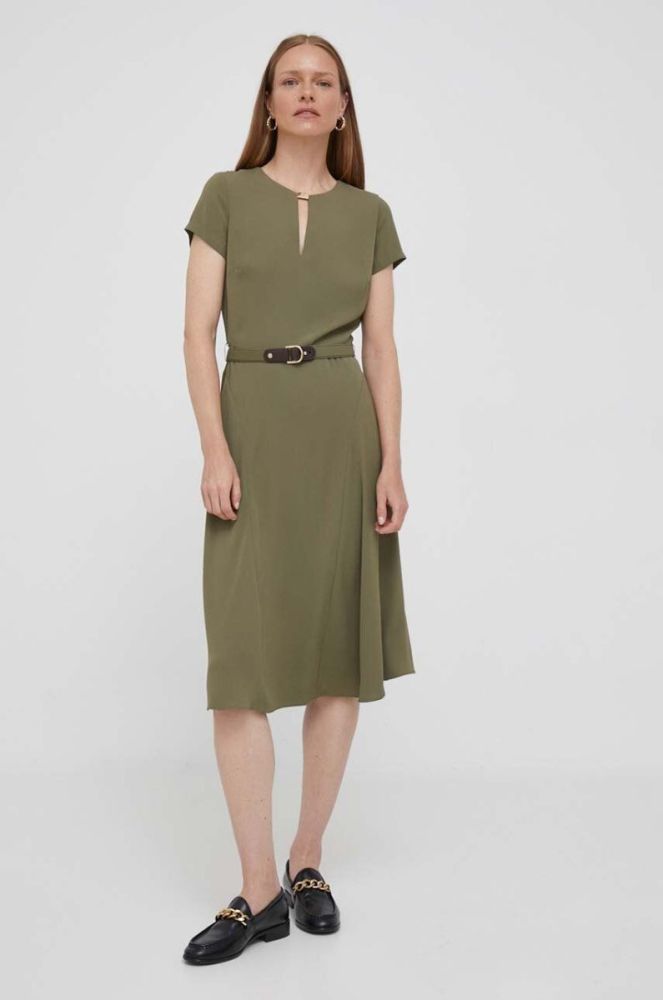 Сукня Lauren Ralph Lauren колір зелений mini розкльошена (3316730) фото 2
