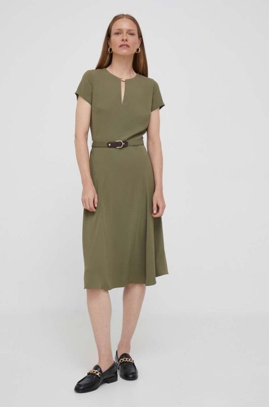 Сукня Lauren Ralph Lauren колір зелений mini розкльошена (3316730) фото 2