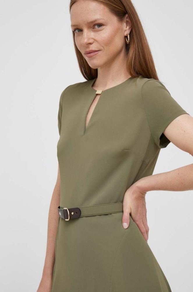 Сукня Lauren Ralph Lauren колір зелений mini розкльошена (3316730) фото 4