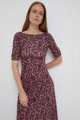 Сукня Lauren Ralph Lauren midi розкльошена колір барвистий (3391490)