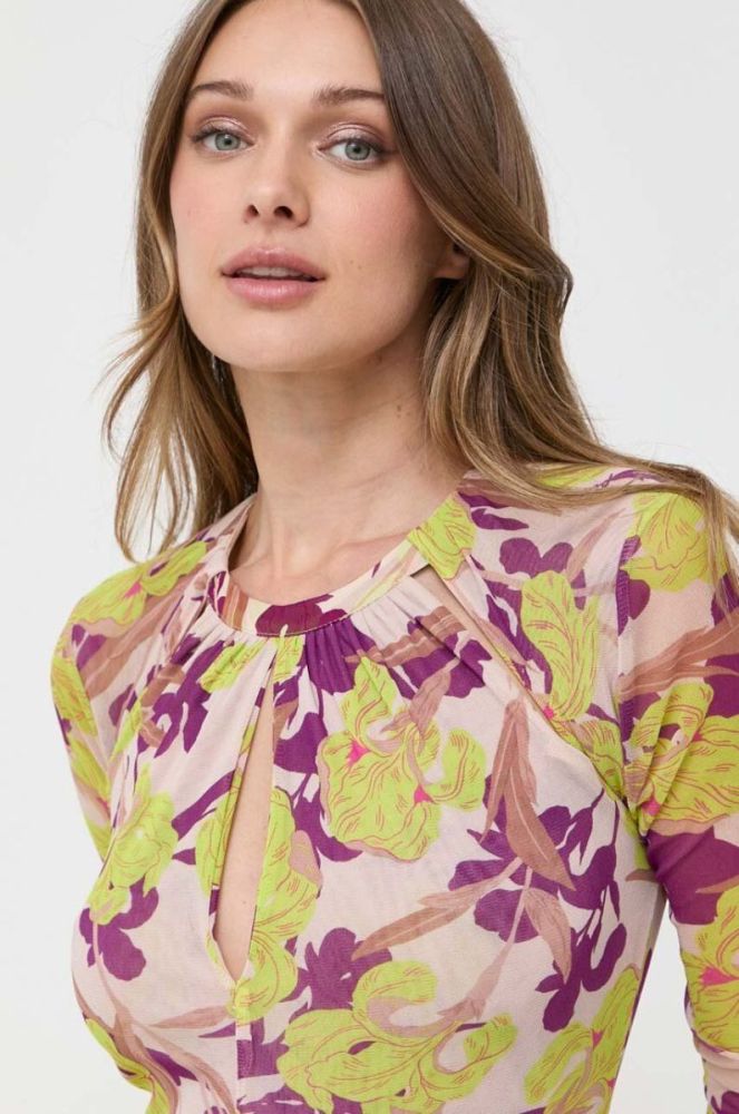 Сукня Pinko maxi пряма колір барвистий фото 5
