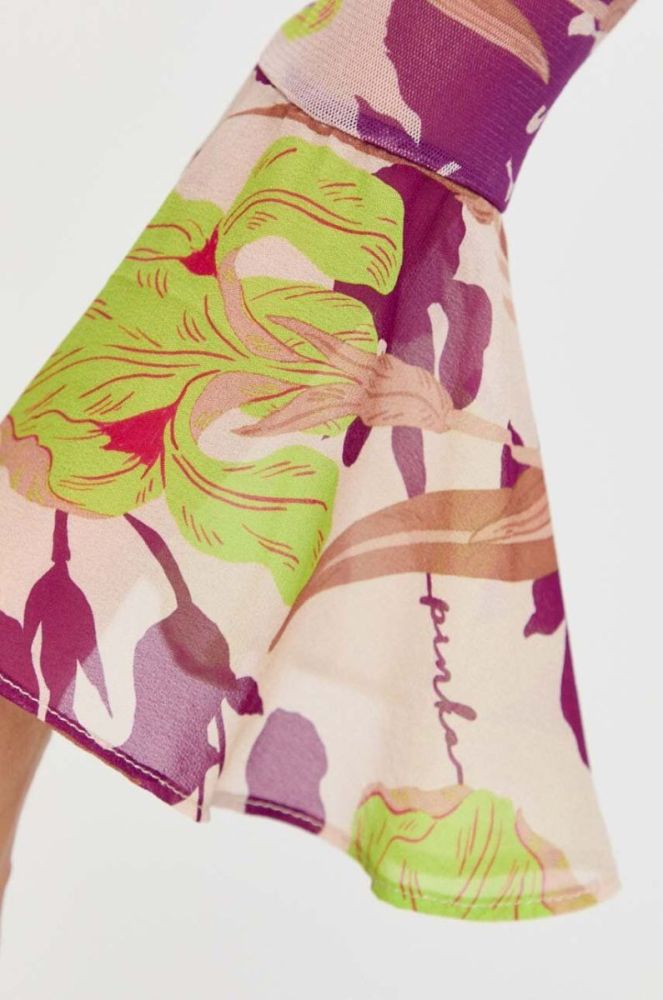 Сукня Pinko maxi пряма колір барвистий фото 6
