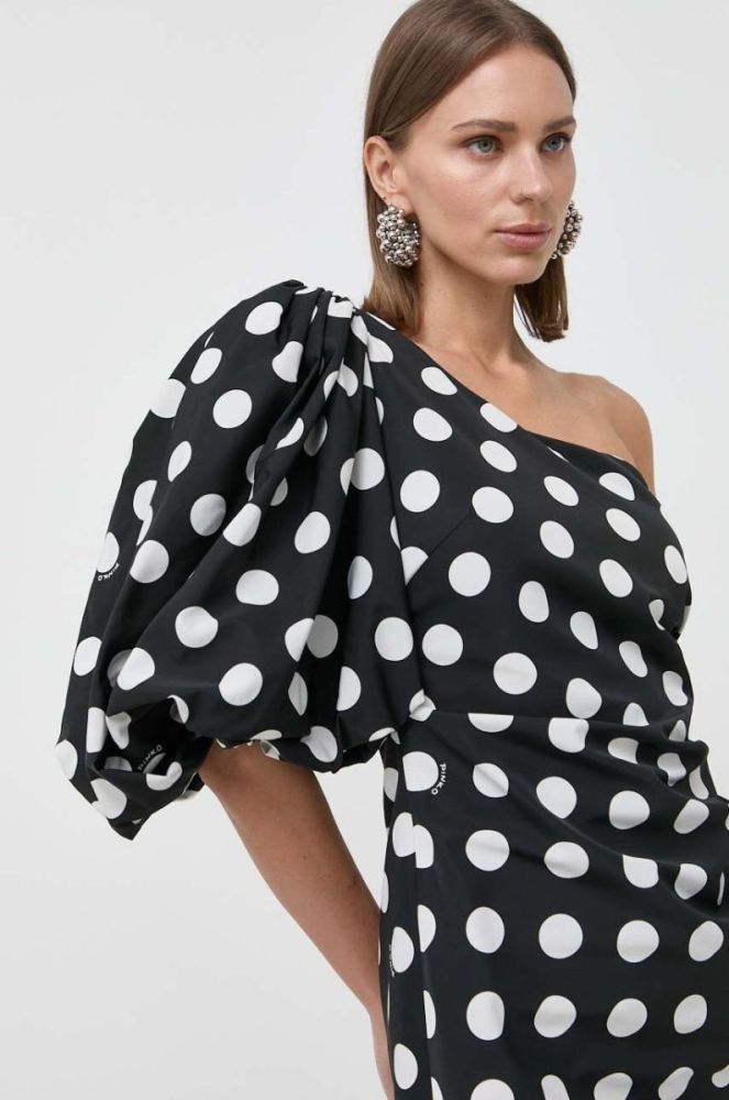 Сукня Pinko колір чорний mini облягаюча (3434670) фото 4