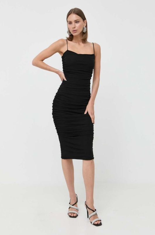 Сукня Pinko колір чорний mini облягаюча (3434675) фото 2
