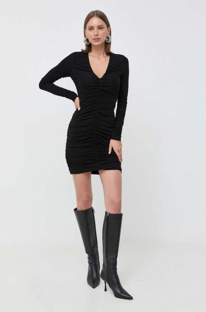 Сукня Pinko колір чорний mini облягаюча (3434678) фото 2