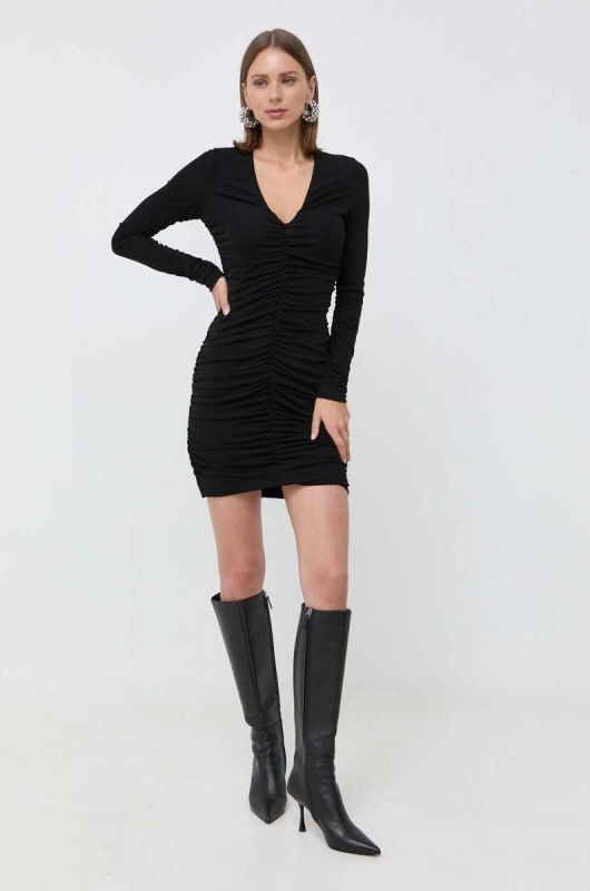 Сукня Pinko колір чорний mini облягаюча (3434678) фото 2