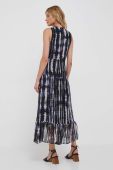 Сукня Dkny maxi розкльошена колір барвистий (3348876)