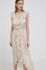 Сукня Dkny колір бежевий midi пряма (3290987)