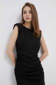 Сукня Dkny колір чорний midi облягаюча (3297019)