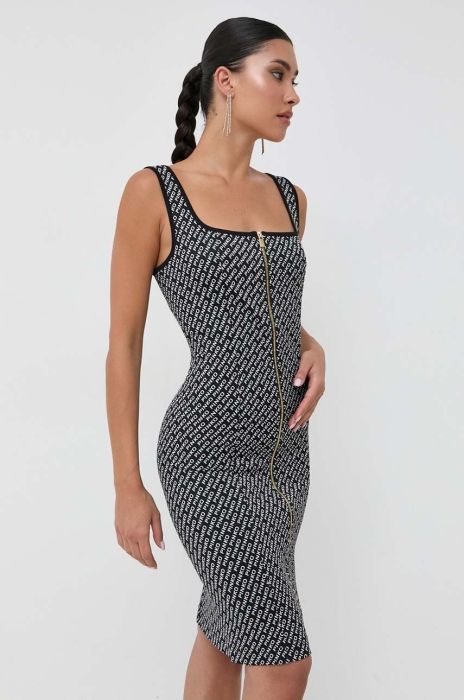 Сукня Pinko колір чорний mini пряма (3467609)