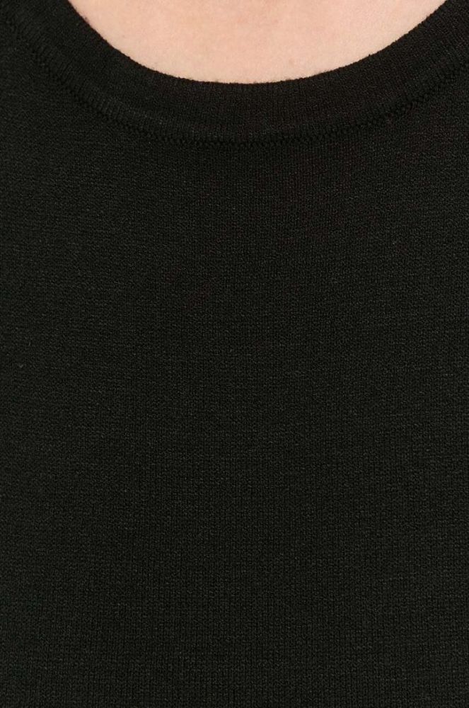 Сукня Weekend Max Mara колір чорний maxi пряма (3410267) фото 6