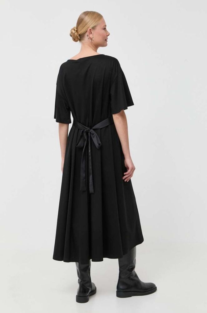Сукня Weekend Max Mara колір чорний maxi пряма (3421731) фото 3