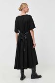 Сукня Weekend Max Mara колір чорний maxi пряма (3421731)