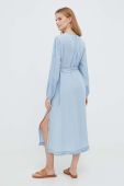 Сукня Pepe Jeans Fabiola midi пряма колір блакитний