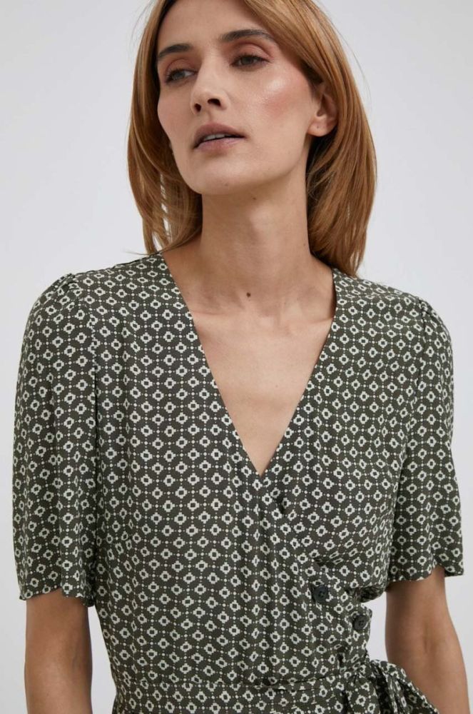 Сукня Pepe Jeans колір зелений mini пряма (3313429) фото 4