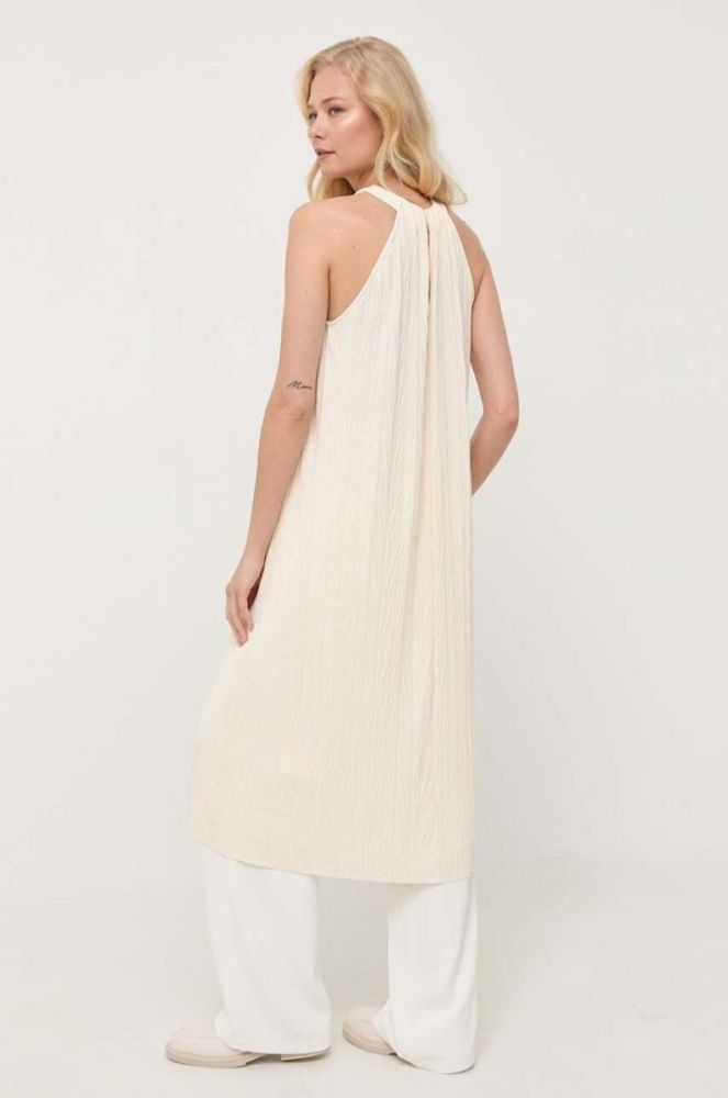 Сукня Max Mara Leisure колір бежевий mini пряма фото 3