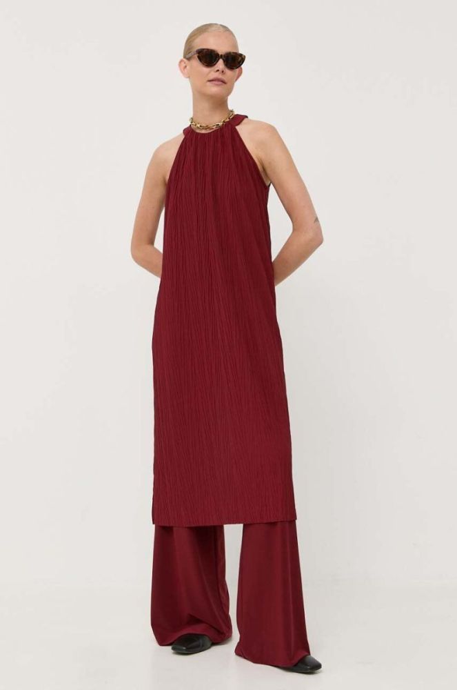 Сукня Max Mara Leisure колір бордовий mini пряма (3410281) фото 2