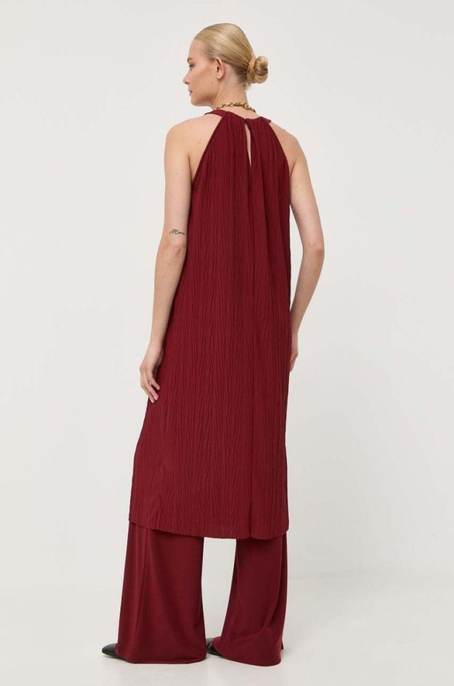 Сукня Max Mara Leisure колір бордовий mini пряма (3410281) фото 3