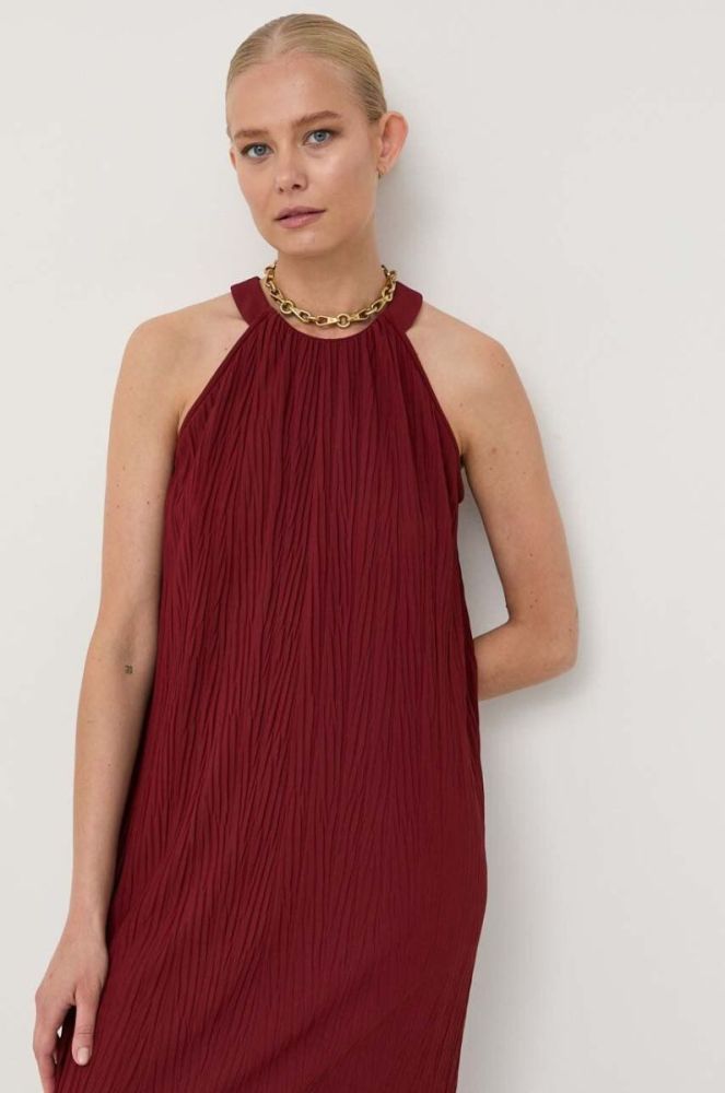 Сукня Max Mara Leisure колір бордовий mini пряма (3410281) фото 4