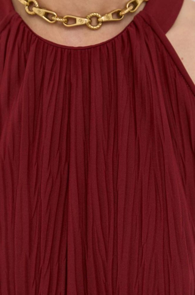 Сукня Max Mara Leisure колір бордовий mini пряма (3410281) фото 6