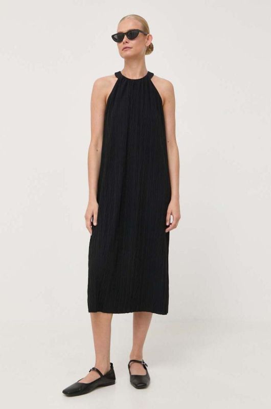 Сукня Max Mara Leisure колір чорний mini пряма (3410288)