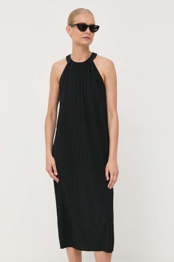 Сукня Max Mara Leisure колір чорний mini пряма (3410288) фото 2