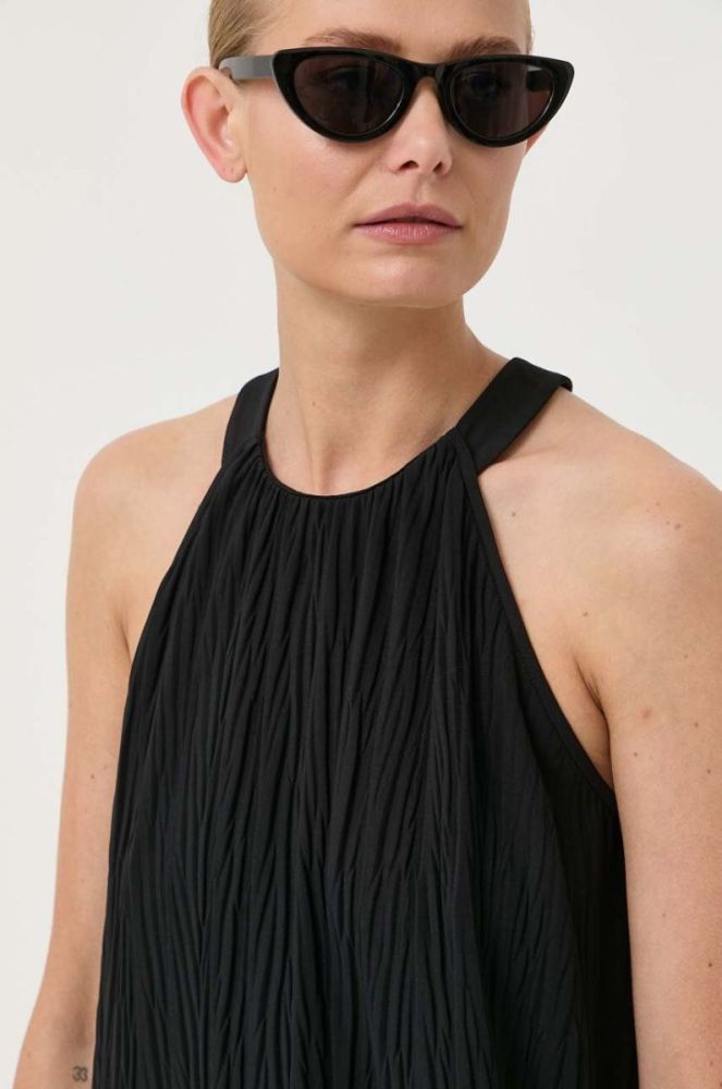 Сукня Max Mara Leisure колір чорний mini пряма (3410288) фото 4