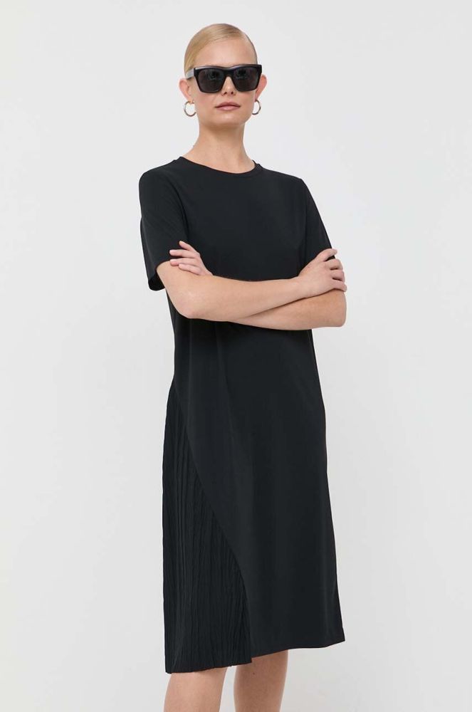 Сукня Max Mara Leisure колір чорний mini пряма (3410298)