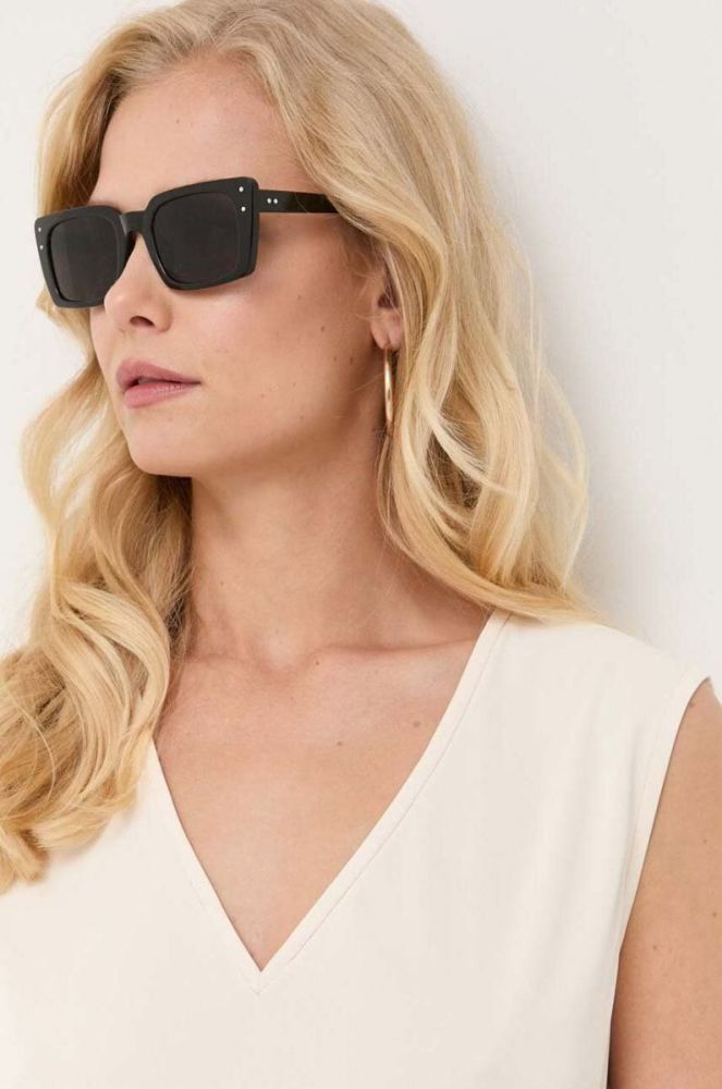 Сукня Max Mara Leisure колір бежевий midi розкльошена (3410304) фото 4