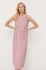 Сукня Max Mara Leisure колір рожевий midi пряма (3410327)