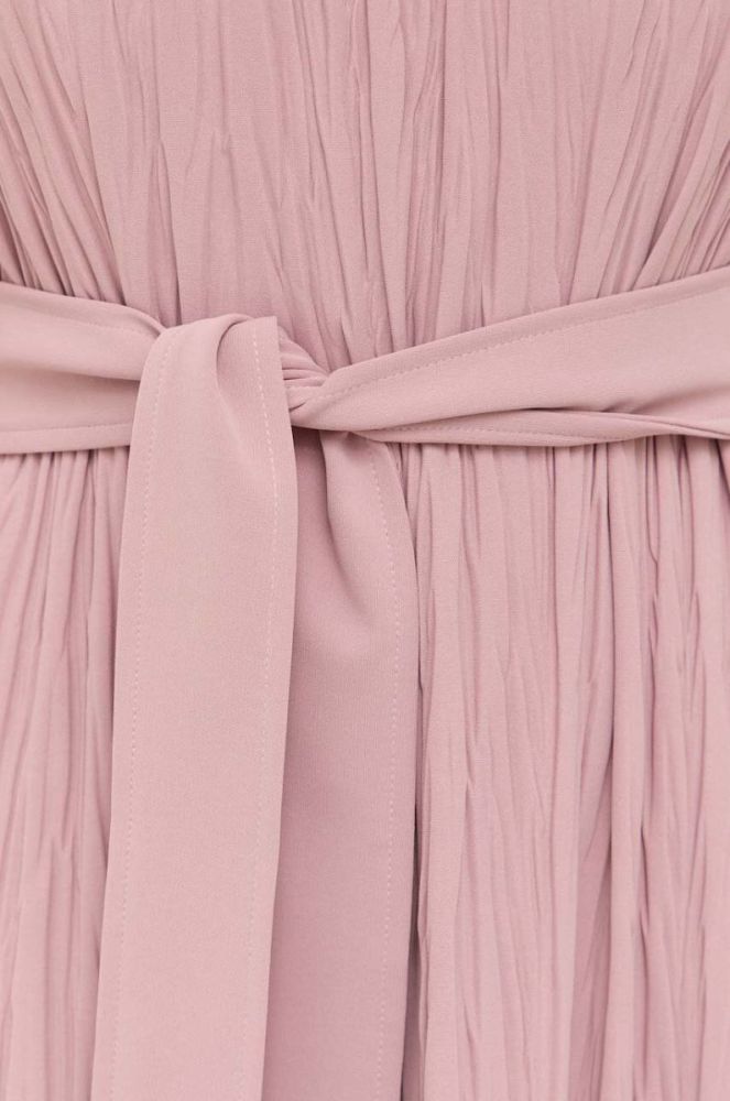 Сукня Max Mara Leisure колір рожевий midi пряма (3410327) фото 6