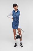 Джинсова сукня Karl Lagerfeld Jeans mini розкльошена колір блакитний (3351827)
