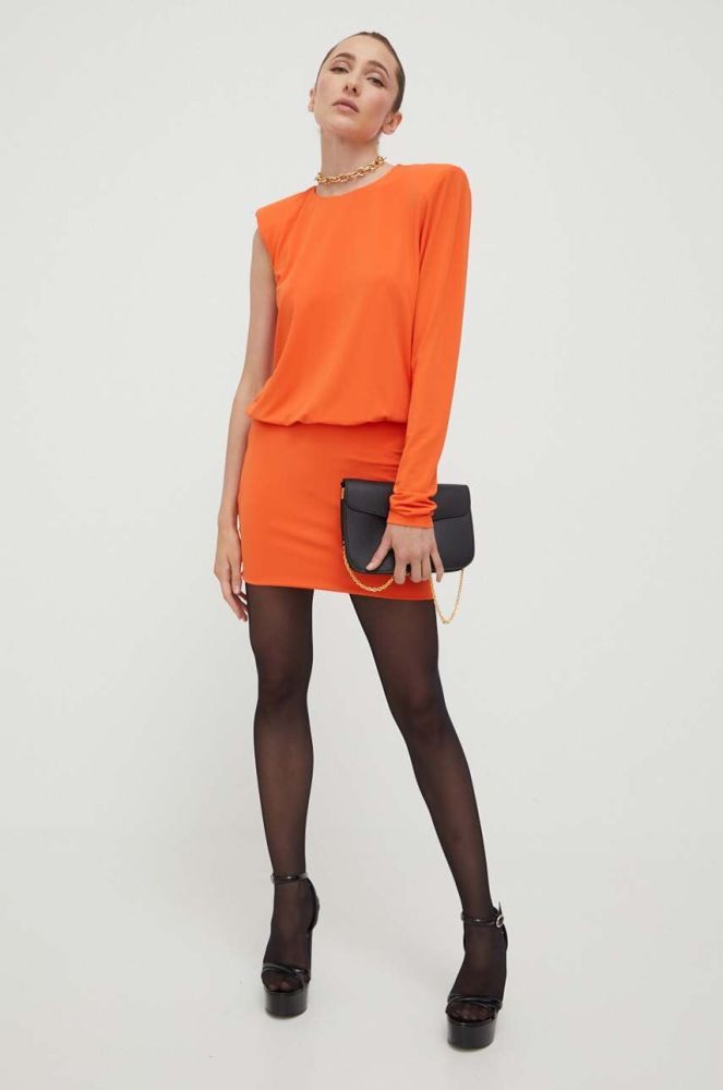 Сукня Patrizia Pepe колір помаранчевий mini облягаюча (3379763)