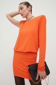 Сукня Patrizia Pepe колір помаранчевий mini облягаюча (3379763)