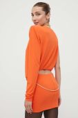 Сукня Patrizia Pepe колір помаранчевий mini облягаюча (3379763)
